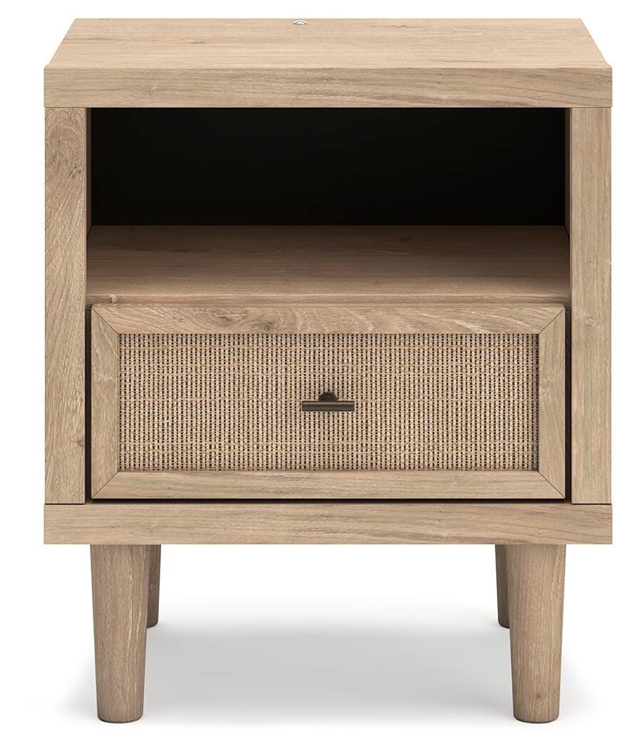 Cielden Panel Headboard and 2 Nightstands