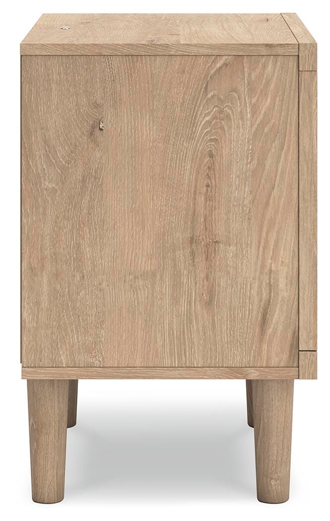 Cielden Panel Headboard and 2 Nightstands