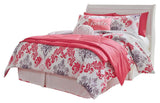 Anarasia Sleigh Headboard, Dresser, Mirror and 2 Nightstands