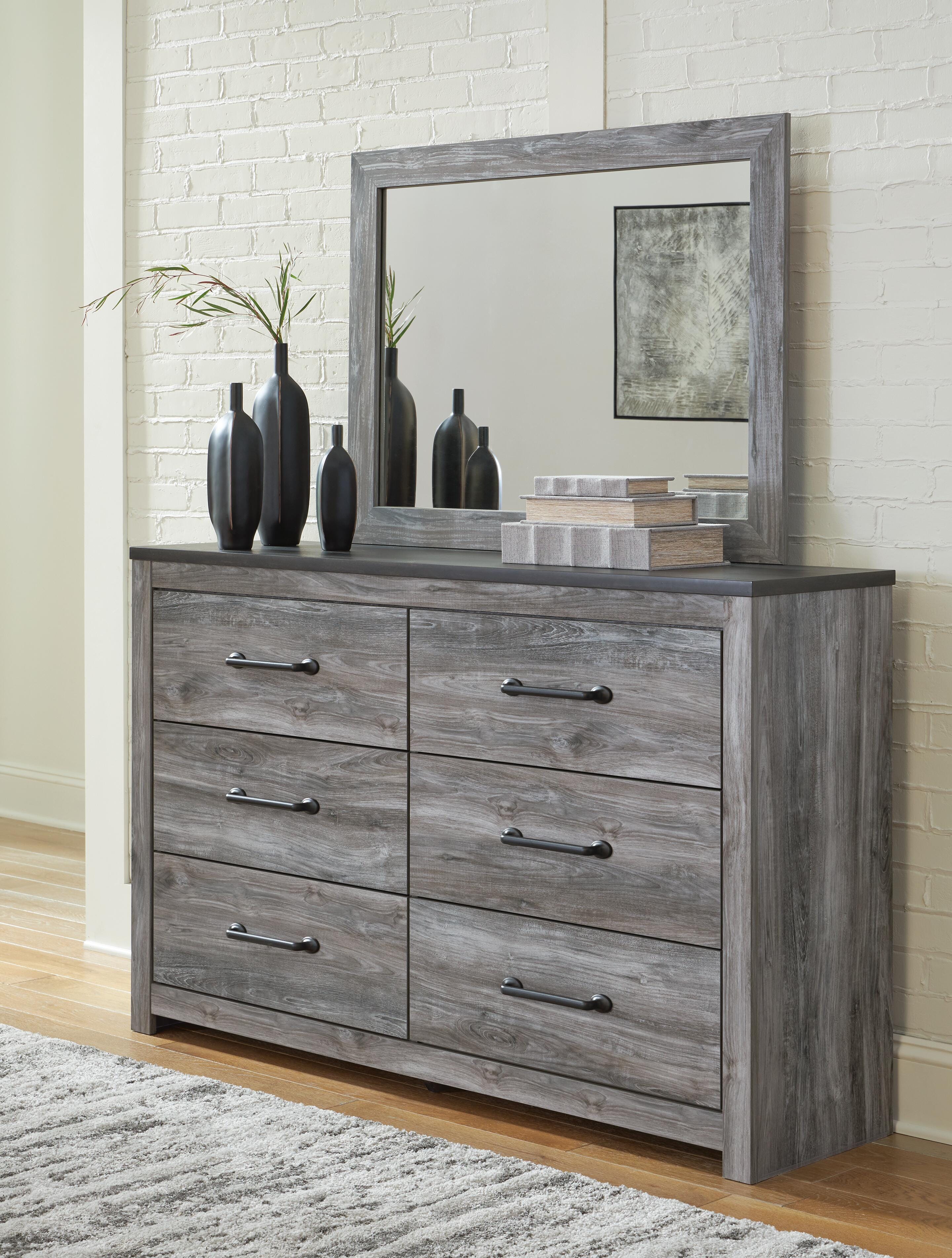 Bronyan Panel Bed, Dresser, Mirror and Nightstand