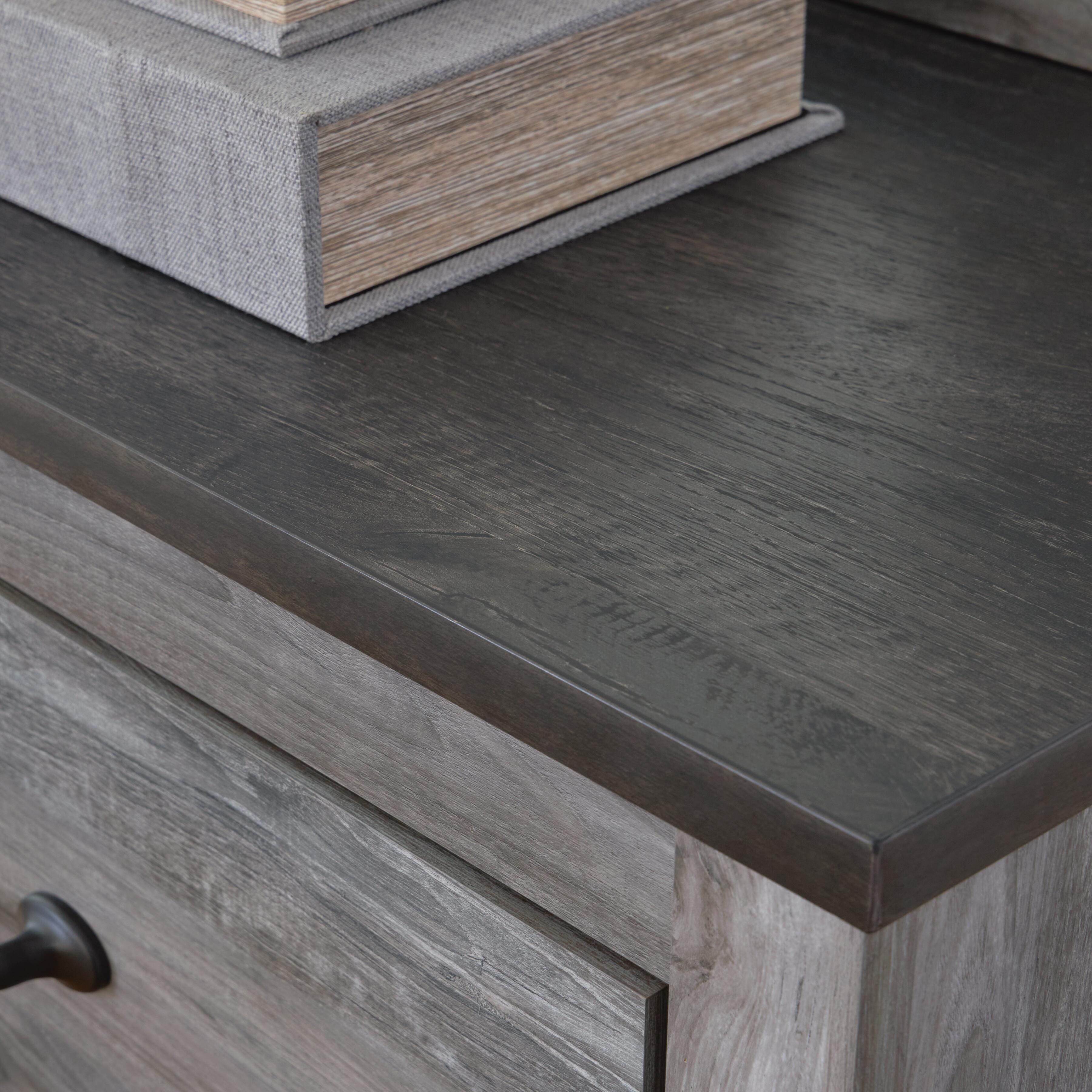 Bronyan Panel Bed, Dresser, Mirror and Nightstand