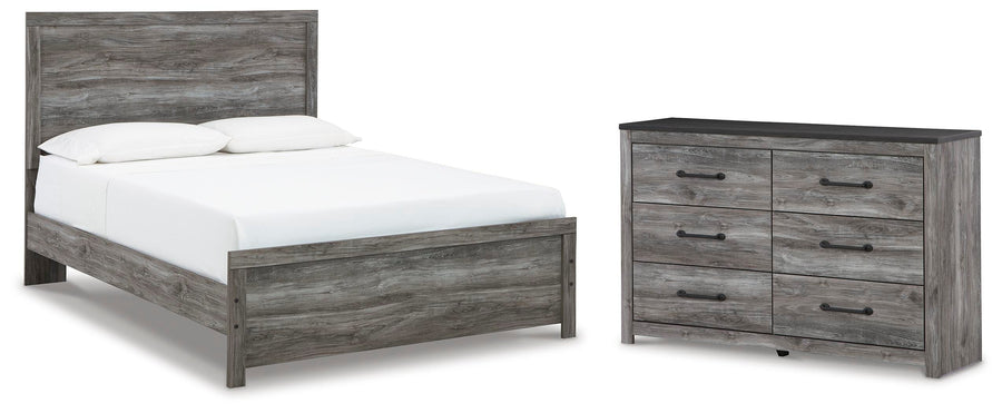 Bronyan Panel Bed and Dresser