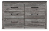 Bronyan Panel Bed and Dresser