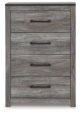 Bronyan Panel Bed, Dresser, Mirror, Chest and 2 Nightstands