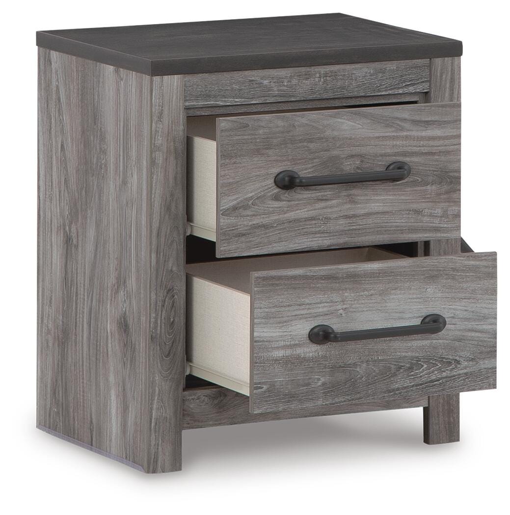 Bronyan Panel Bed, Dresser, Mirror and Nightstand