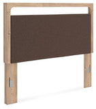 Kinlanni Upholstered Panel Headboard