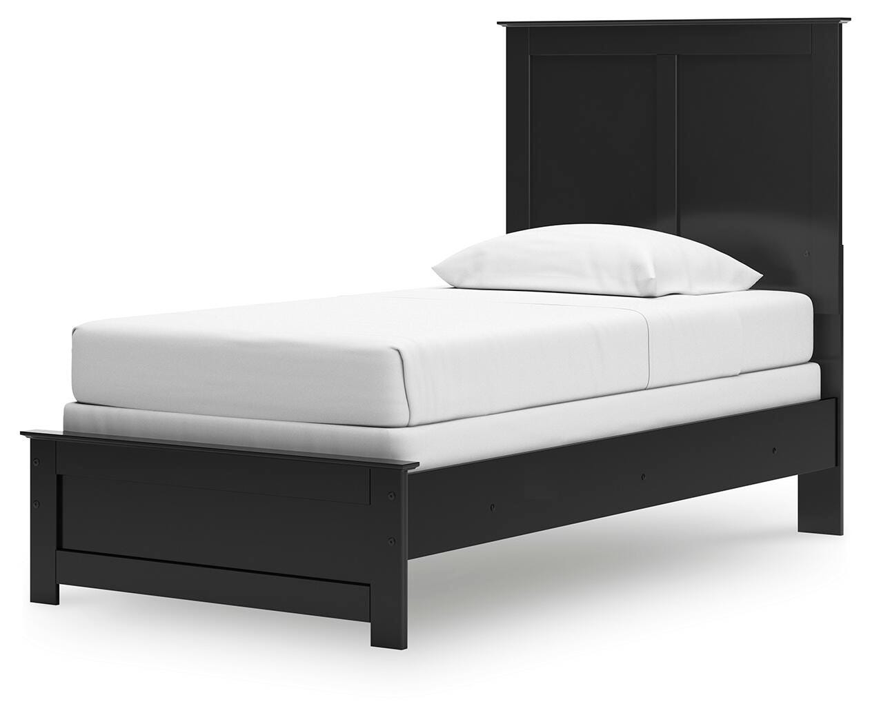 Maribel Panel Bed and Nightstand
