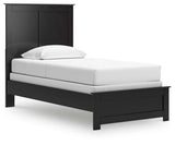 Maribel Panel Bed, Dresser, Mirror, Chest and Nightstand