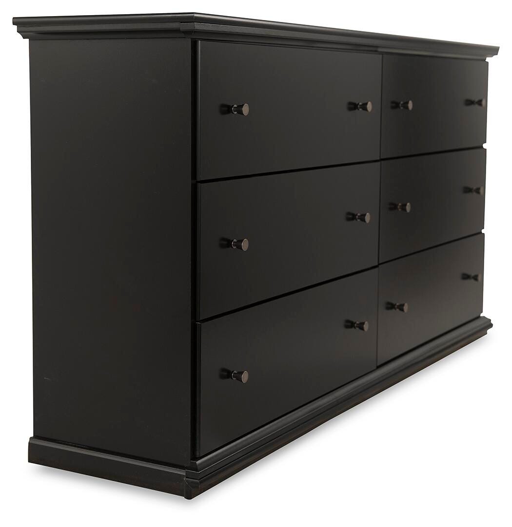 Maribel Panel Bed and Dresser