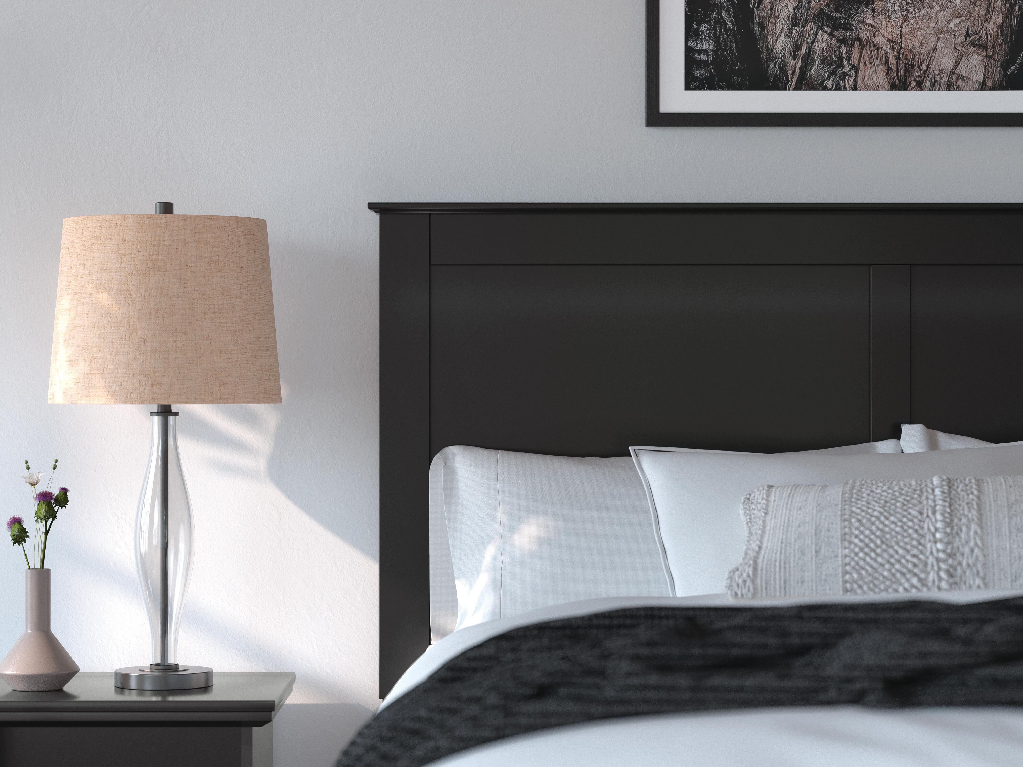 Maribel Panel Bed and Dresser
