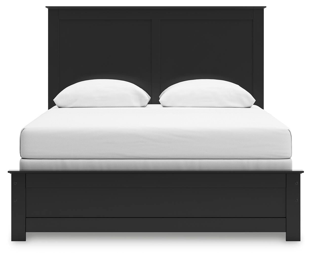 Maribel Panel Bed, Dresser and Mirror