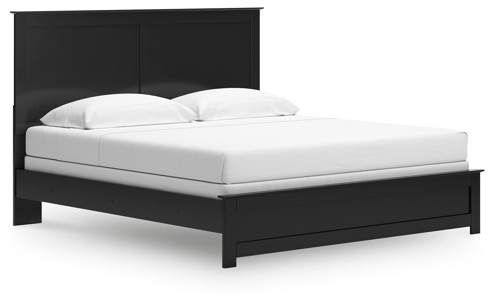 Maribel Panel Bed, Dresser, Mirror and Nightstand