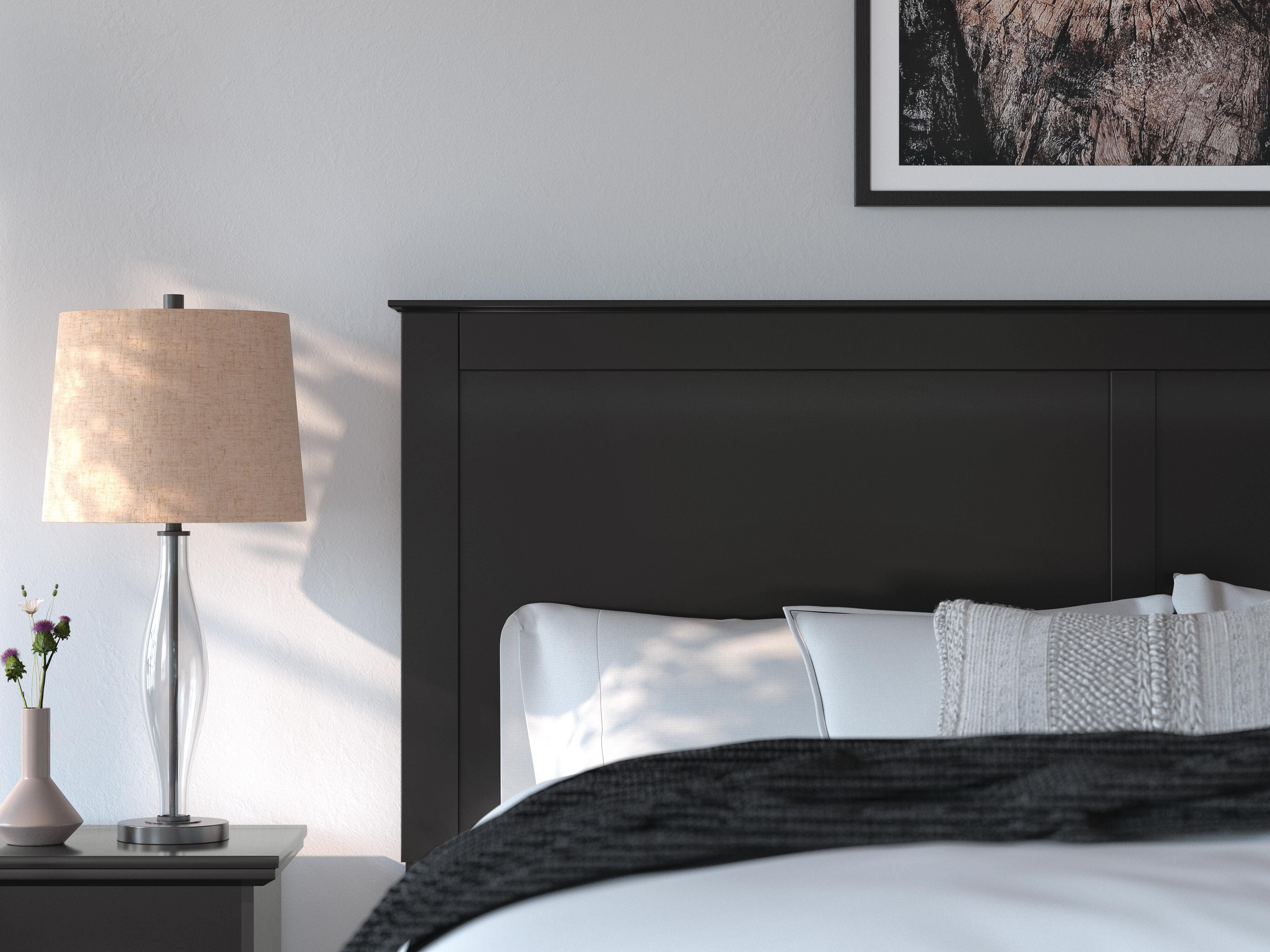 Maribel Panel Bed, Dresser, Mirror and Chest