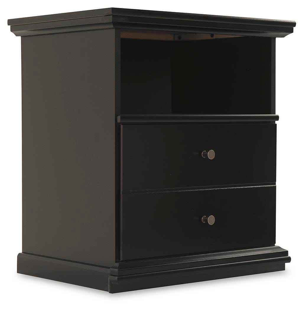 Maribel Panel Bed, Dresser, Mirror and Nightstand