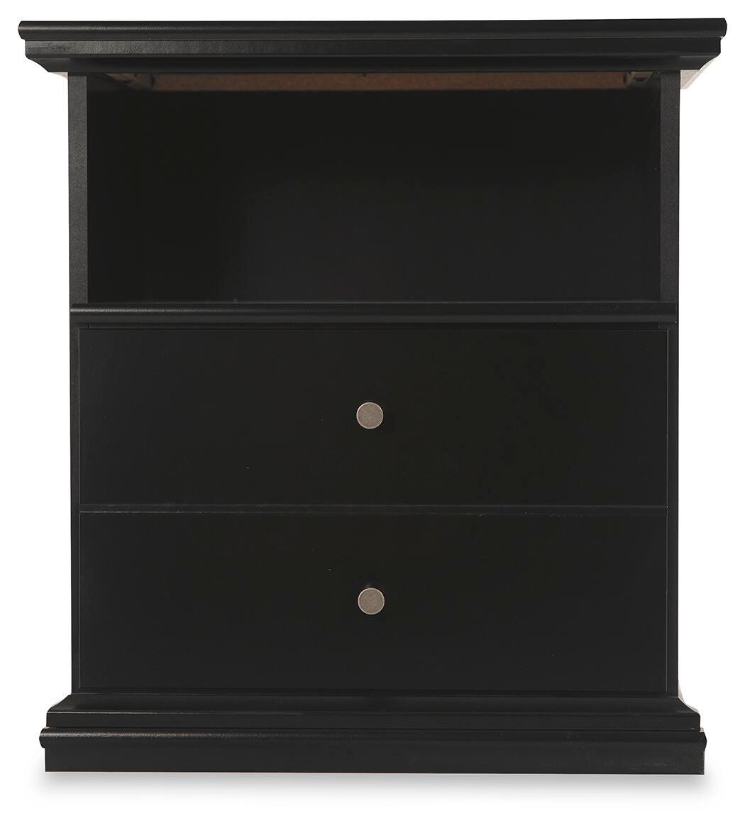 Maribel Panel Bed, Dresser, Mirror, Chest and Nightstand