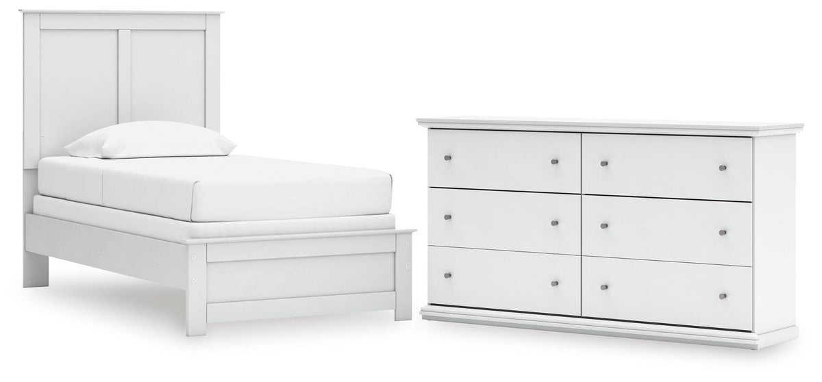Bostwick Shoals Panel Bed and Dresser