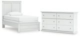 Bostwick Shoals Panel Bed and Dresser