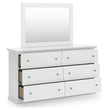 Bostwick Shoals Panel Bed, Dresser, Mirror and Nightstand