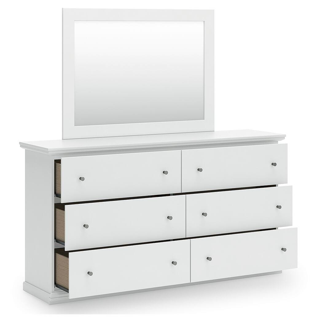 Bostwick Shoals Panel Bed, Dresser, Mirror, Chest and Nightstand