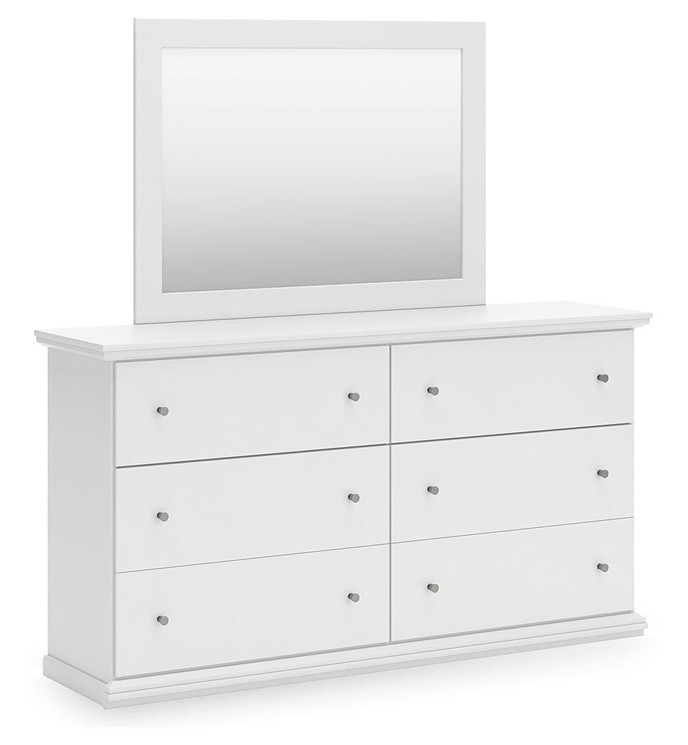 Bostwick Shoals Panel Bed, Dresser, Mirror and 2 Nightstands