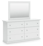 Bostwick Shoals Panel Bed, Dresser and Mirror