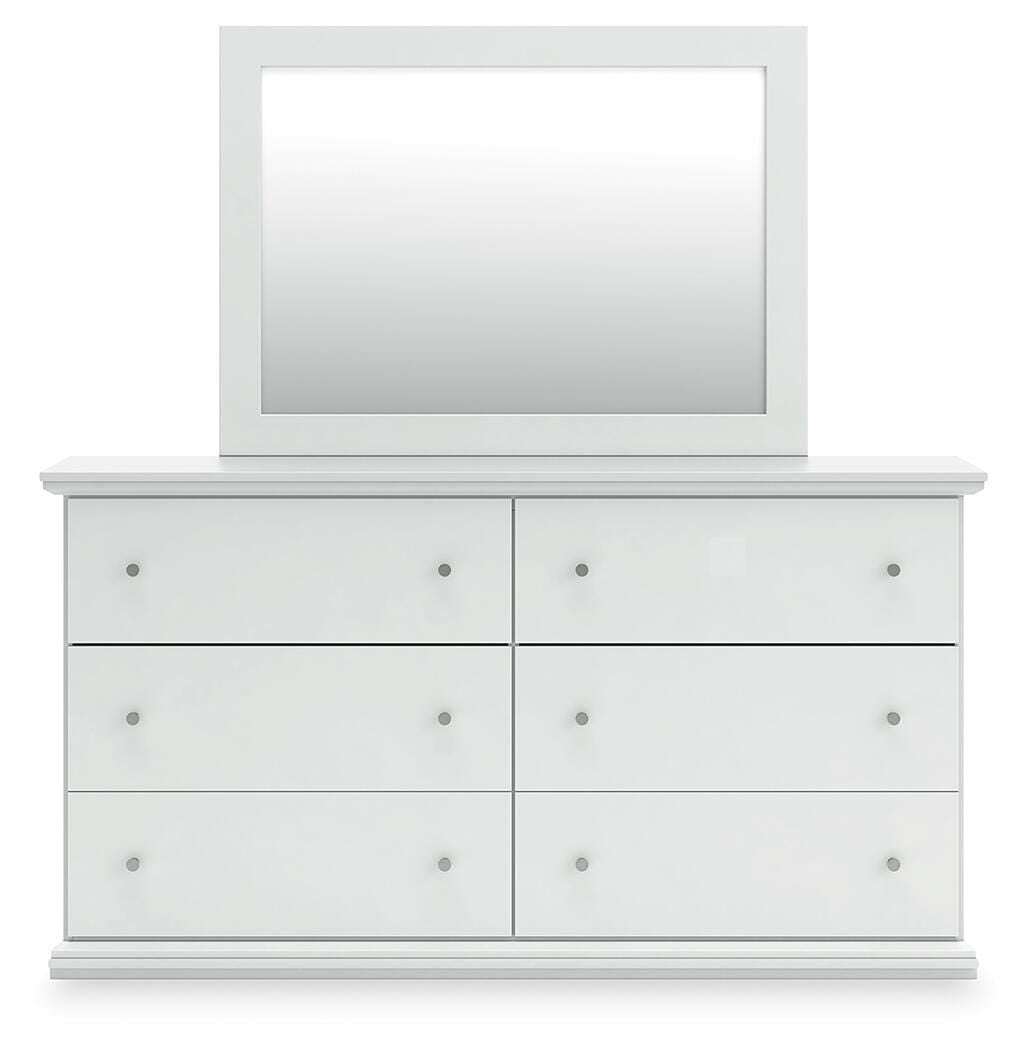 Bostwick Shoals Panel Bed, Dresser, Mirror and Nightstand