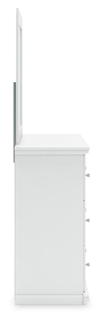 Bostwick Shoals Panel Bed, Dresser, Mirror and Nightstand