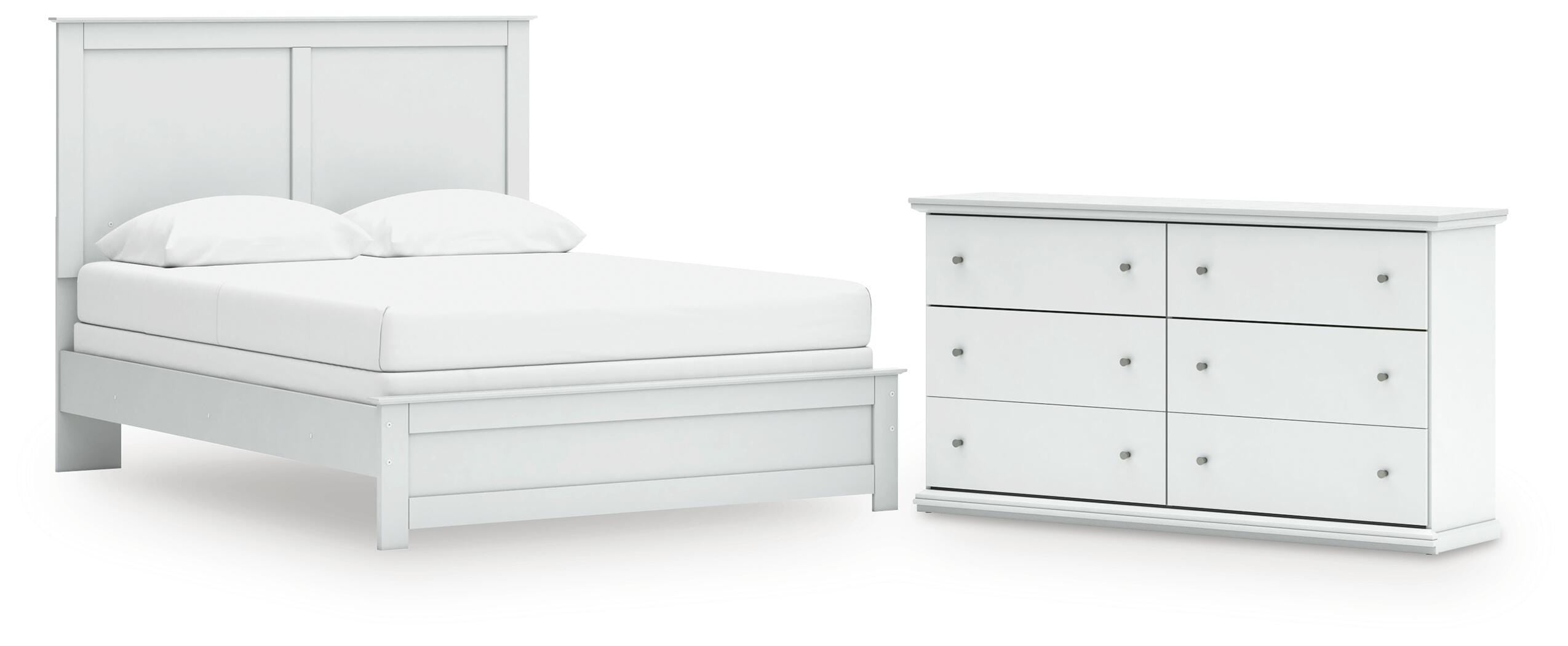 Bostwick Shoals Panel Bed and Dresser