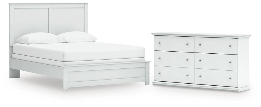 Bostwick Shoals Panel Bed and Dresser