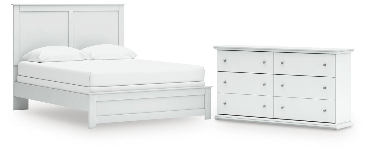 Bostwick Shoals Panel Bed and Dresser