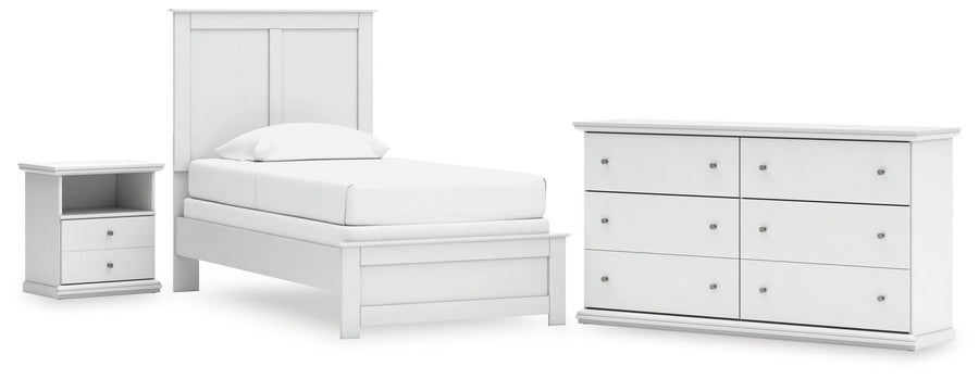 Bostwick Shoals Panel Bed, Dresser and Nightstand