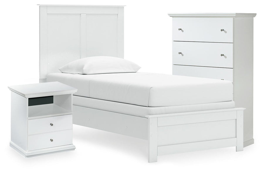 Bostwick Shoals Panel Bed, Chest and Nightstand