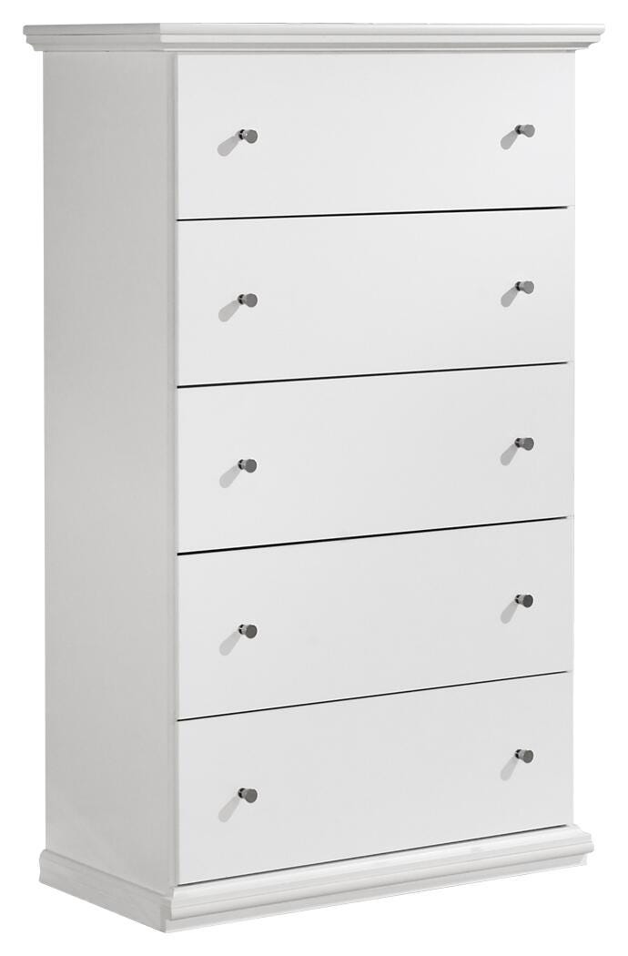 Bostwick Shoals Panel Bed, Dresser, Mirror and Chest