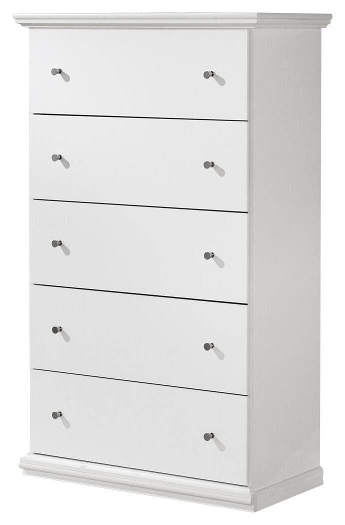 Bostwick Shoals Panel Bed, Dresser, Mirror and Chest