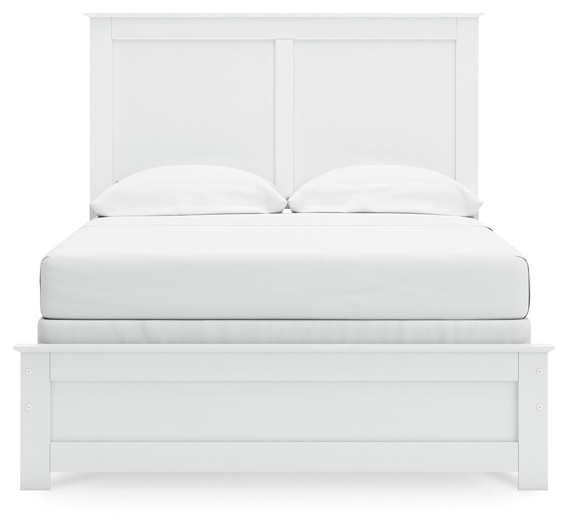 Bostwick Shoals Panel Bed, Dresser, Mirror and Chest