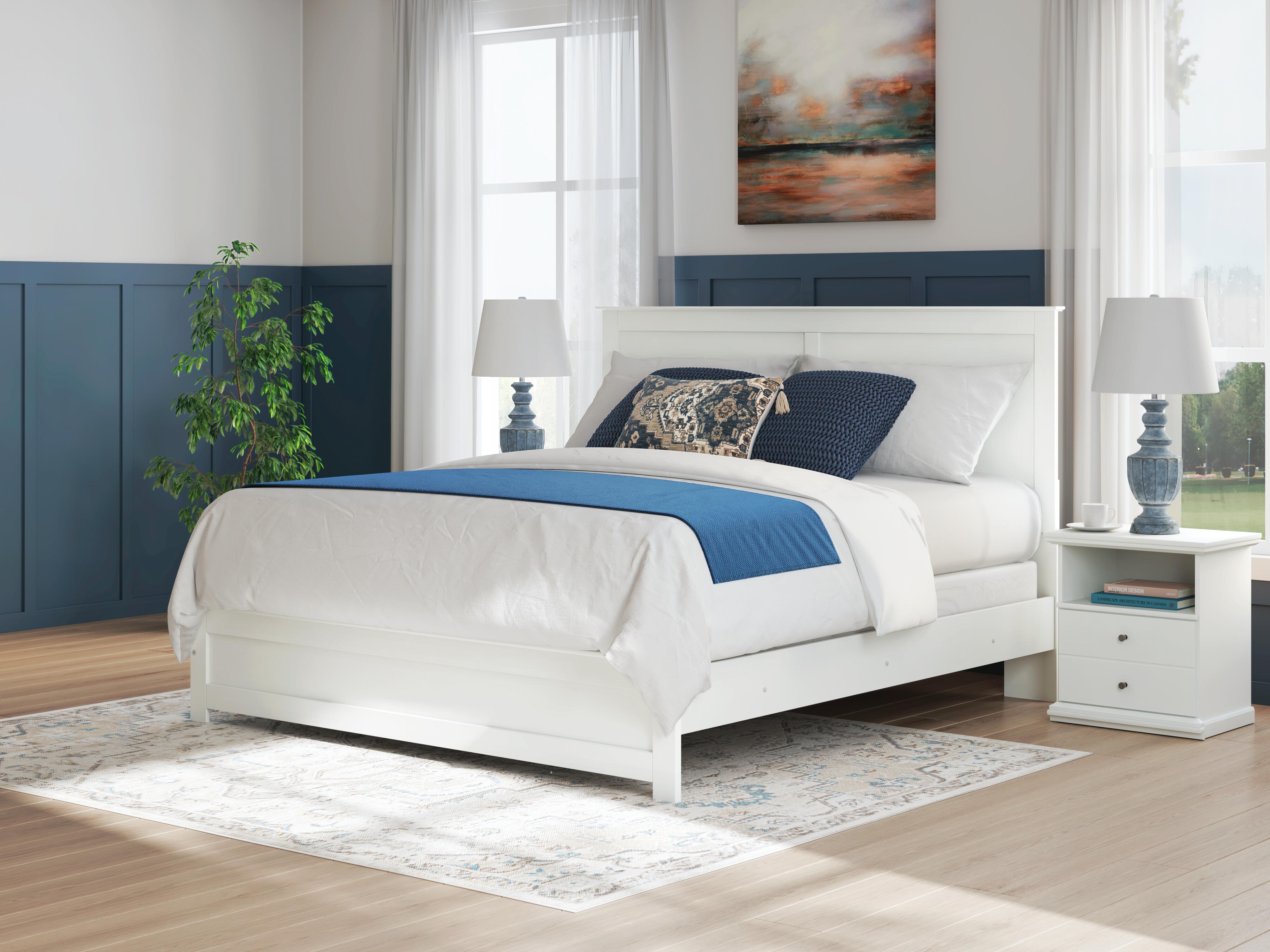 Bostwick Shoals Panel Bed, Dresser, Mirror and Nightstand