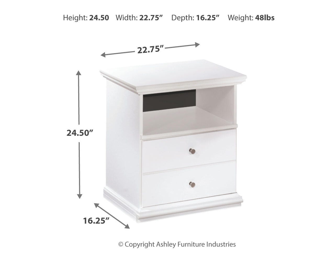 Bostwick Shoals Panel Bed, Dresser, Mirror and Nightstand