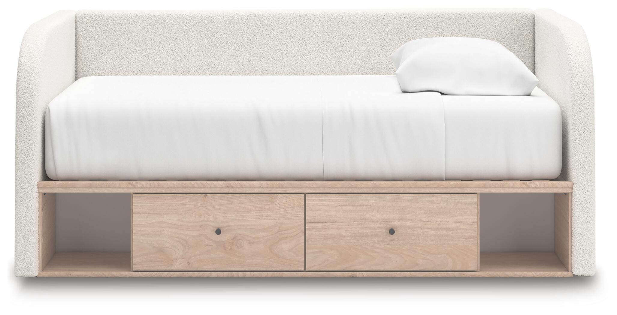 Arloster Upholstered Day Bed with Storage