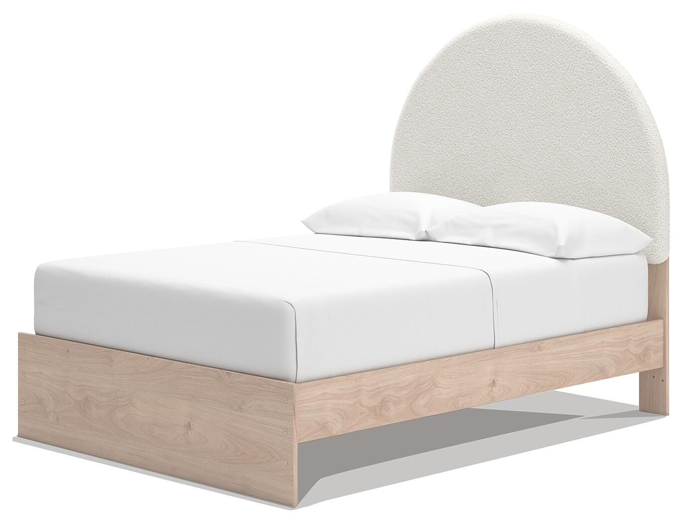Arloster Upholstered Panel Bed with Storage