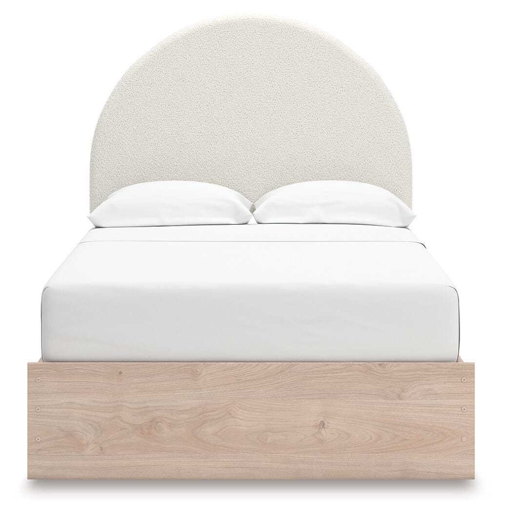 Arloster Upholstered Panel Bed with Storage
