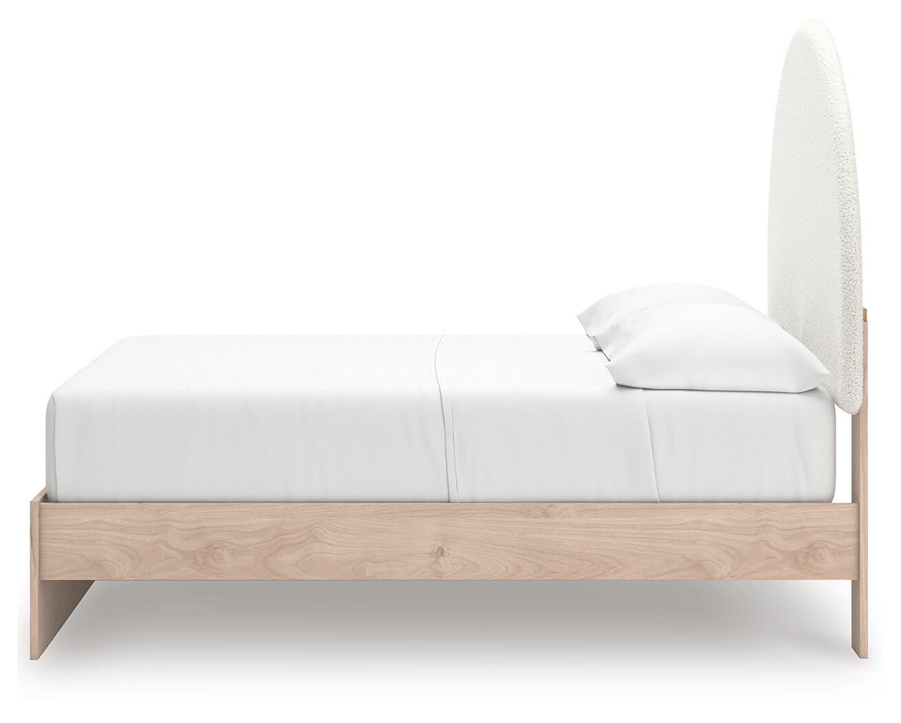 Arloster Upholstered Panel Bed with Storage