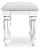 Kozlani Vanity, Mirror and Stool