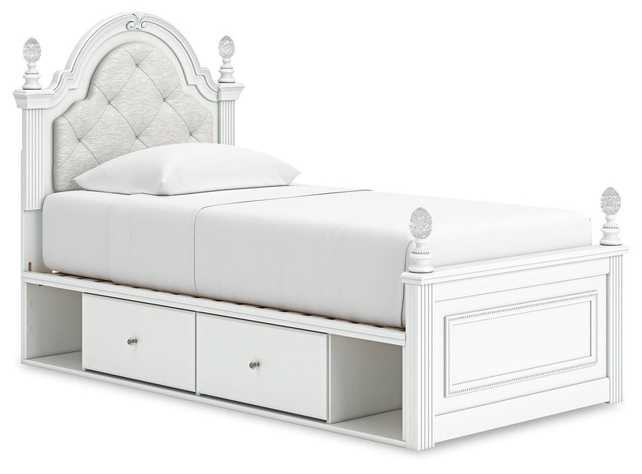 Kozlani Upholstered Panel Storage Bed