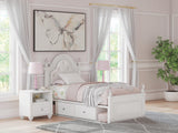 Kozlani Upholstered Panel Bed with Storage