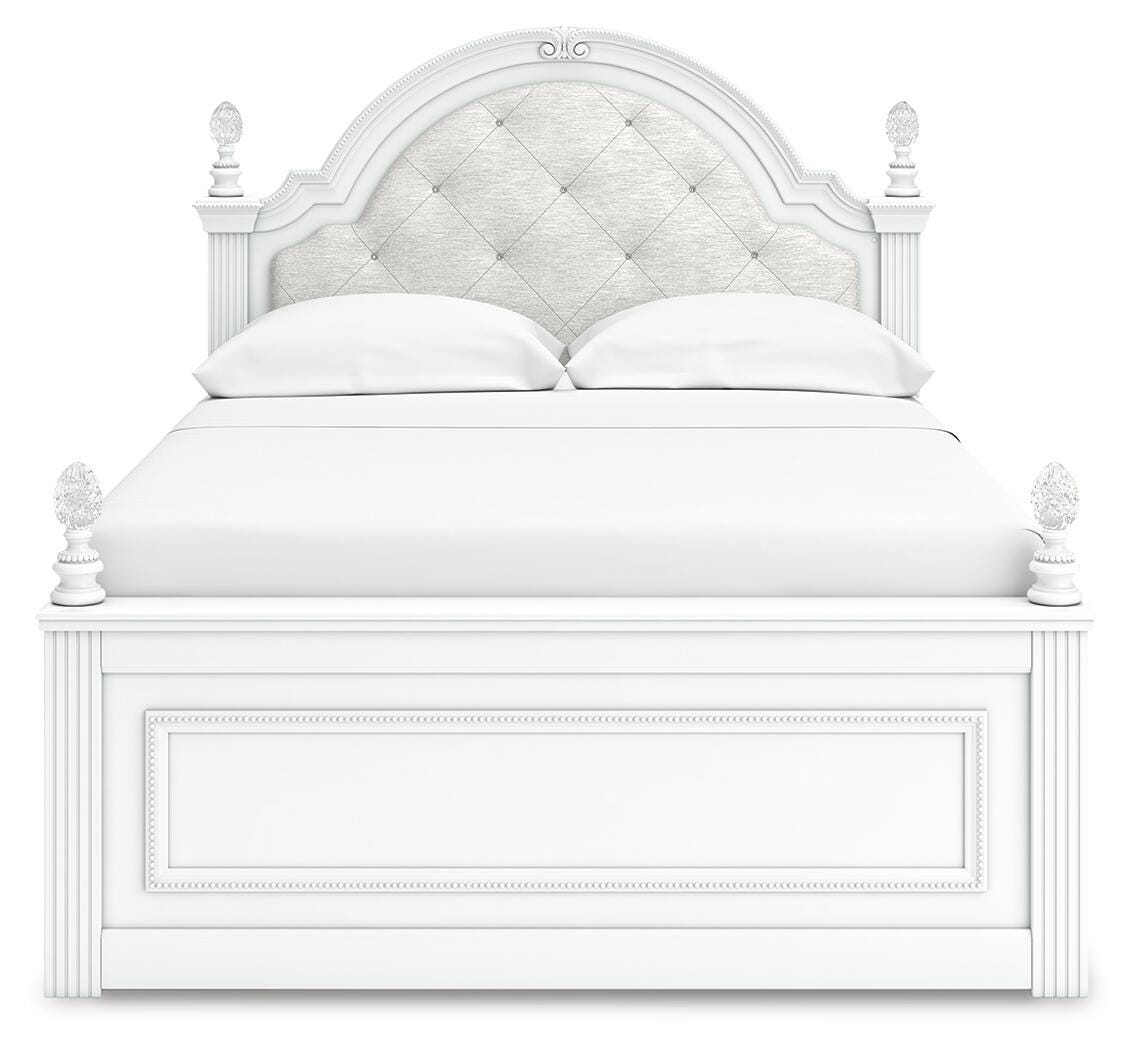 Kozlani Upholstered Panel Bed with Storage
