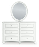 Kozlani Upholstered Panel Storage Bed, Dresser, Mirror and Nightstand