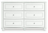 Kozlani Upholstered Panel Bed and Dresser