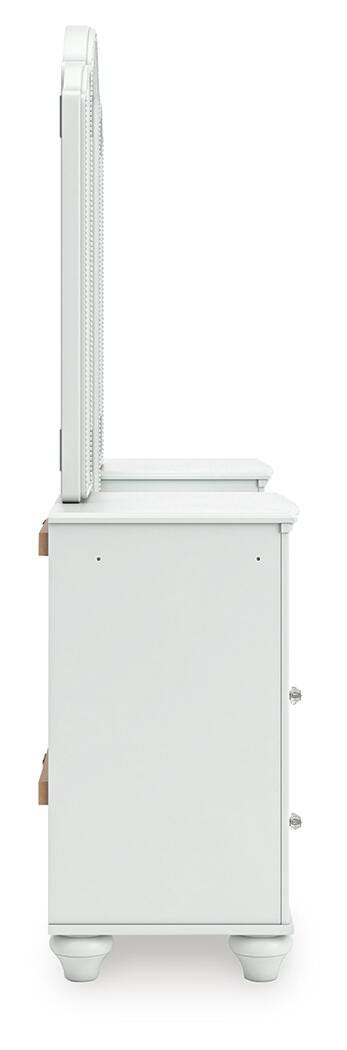 Kozlani Vanity, Mirror and Stool