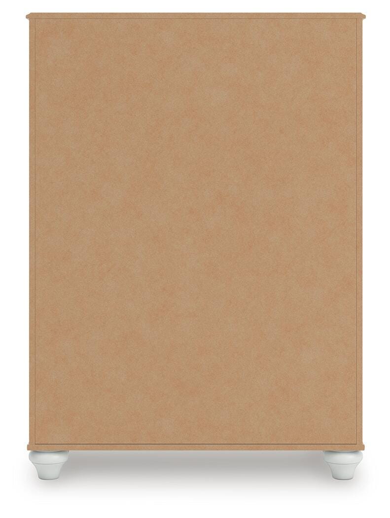 Kozlani Upholstered Panel Bed, Dresser and Chest