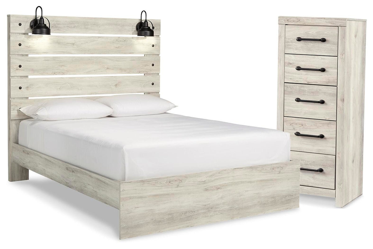 Cambeck Panel Bed and Chest